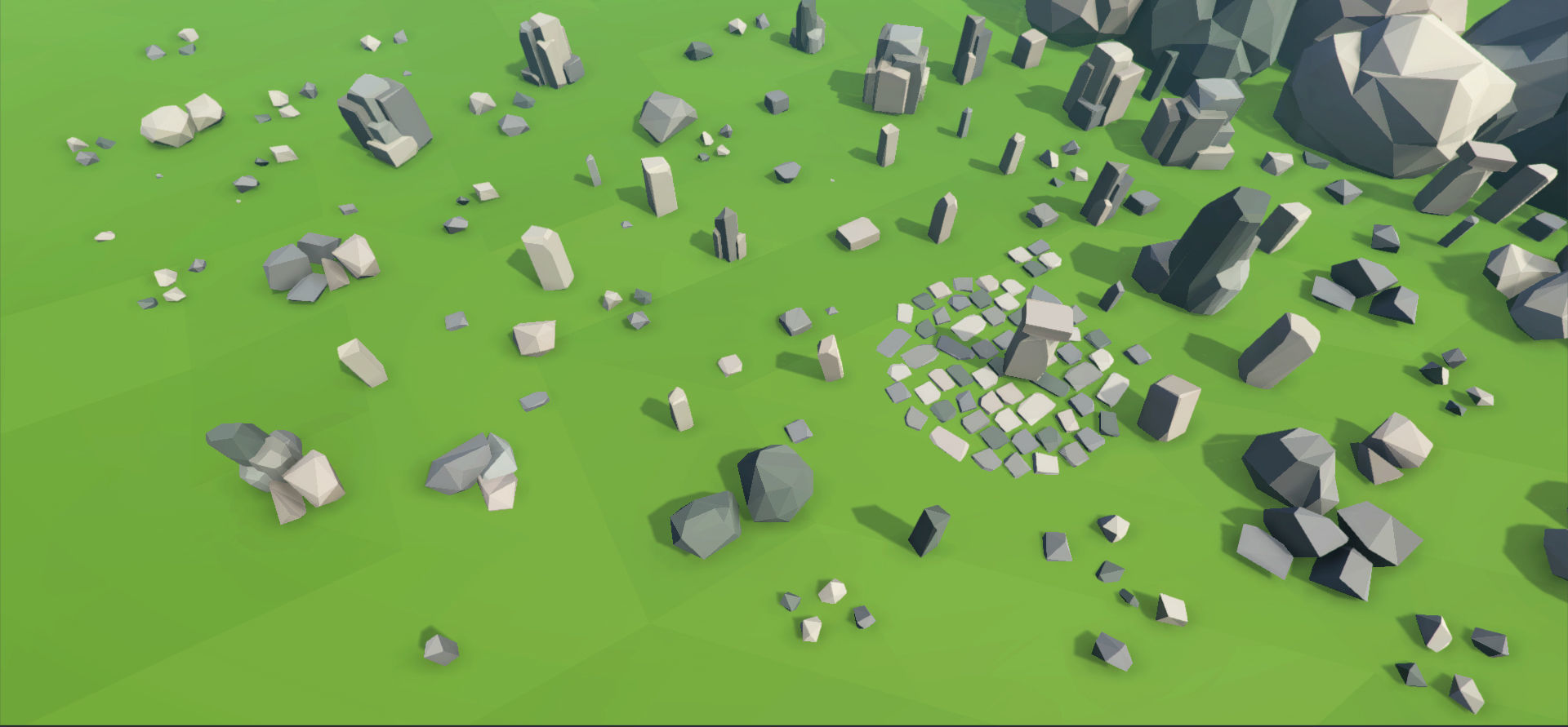 Low Poly Rocks Full Packs Low-poly 3D model_8