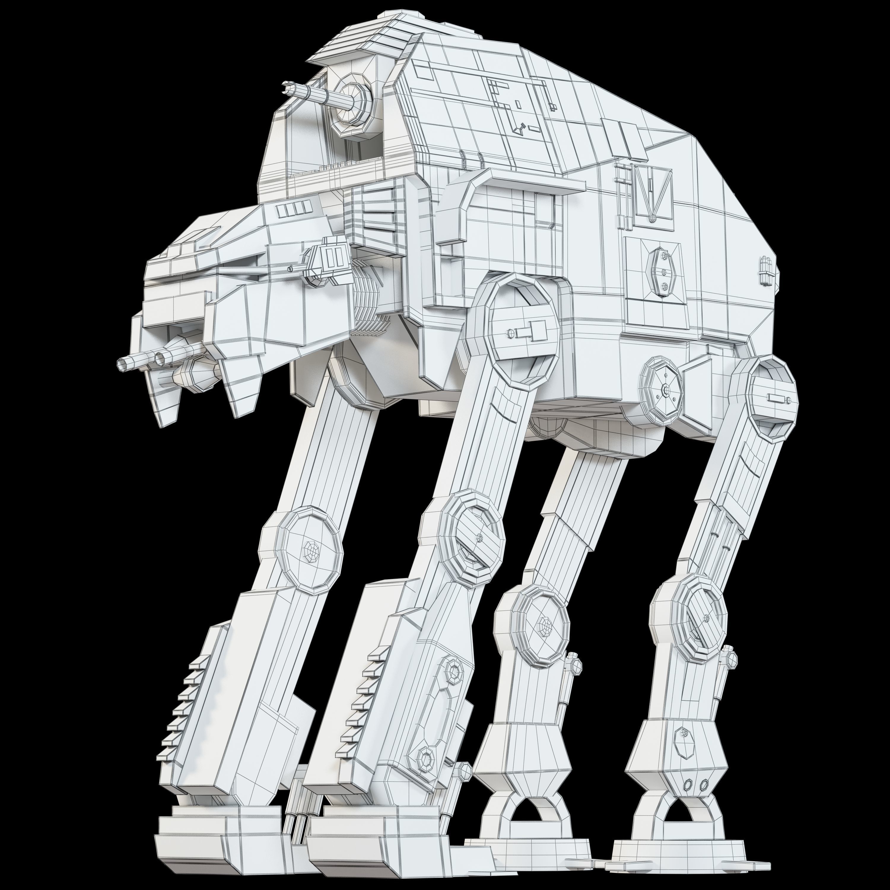 AT-M6 Star Wars All Terrain MegaCaliber Six 3D model_22