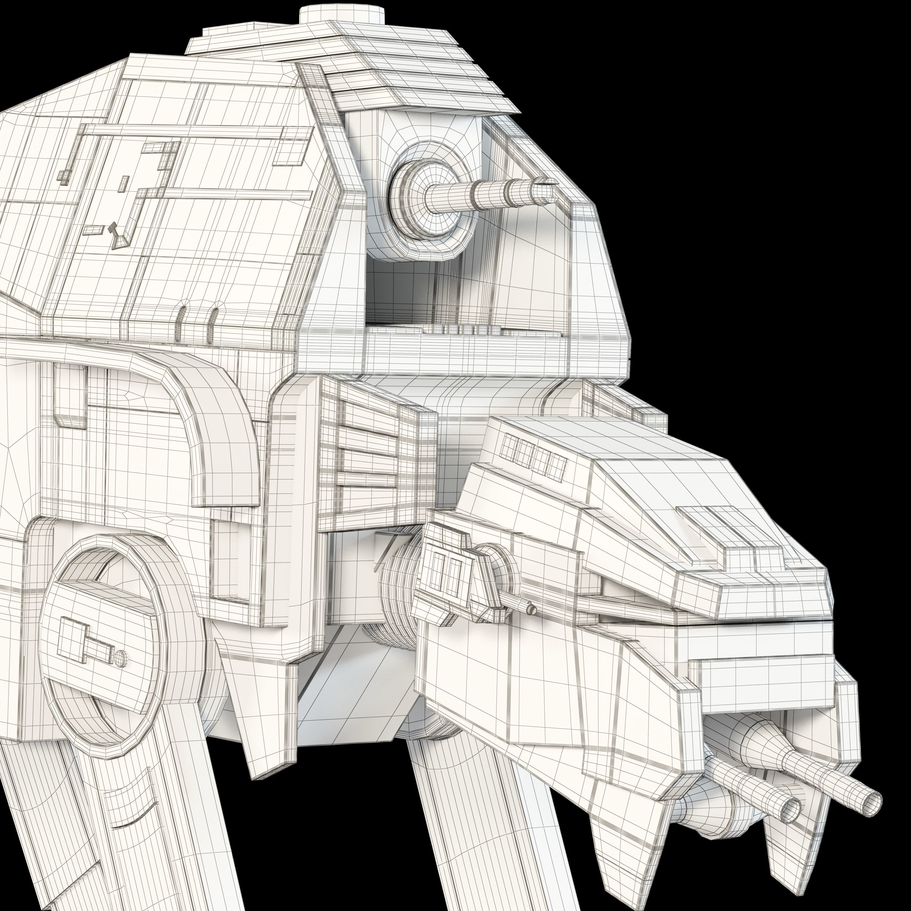 AT-M6 Star Wars All Terrain MegaCaliber Six 3D model_29