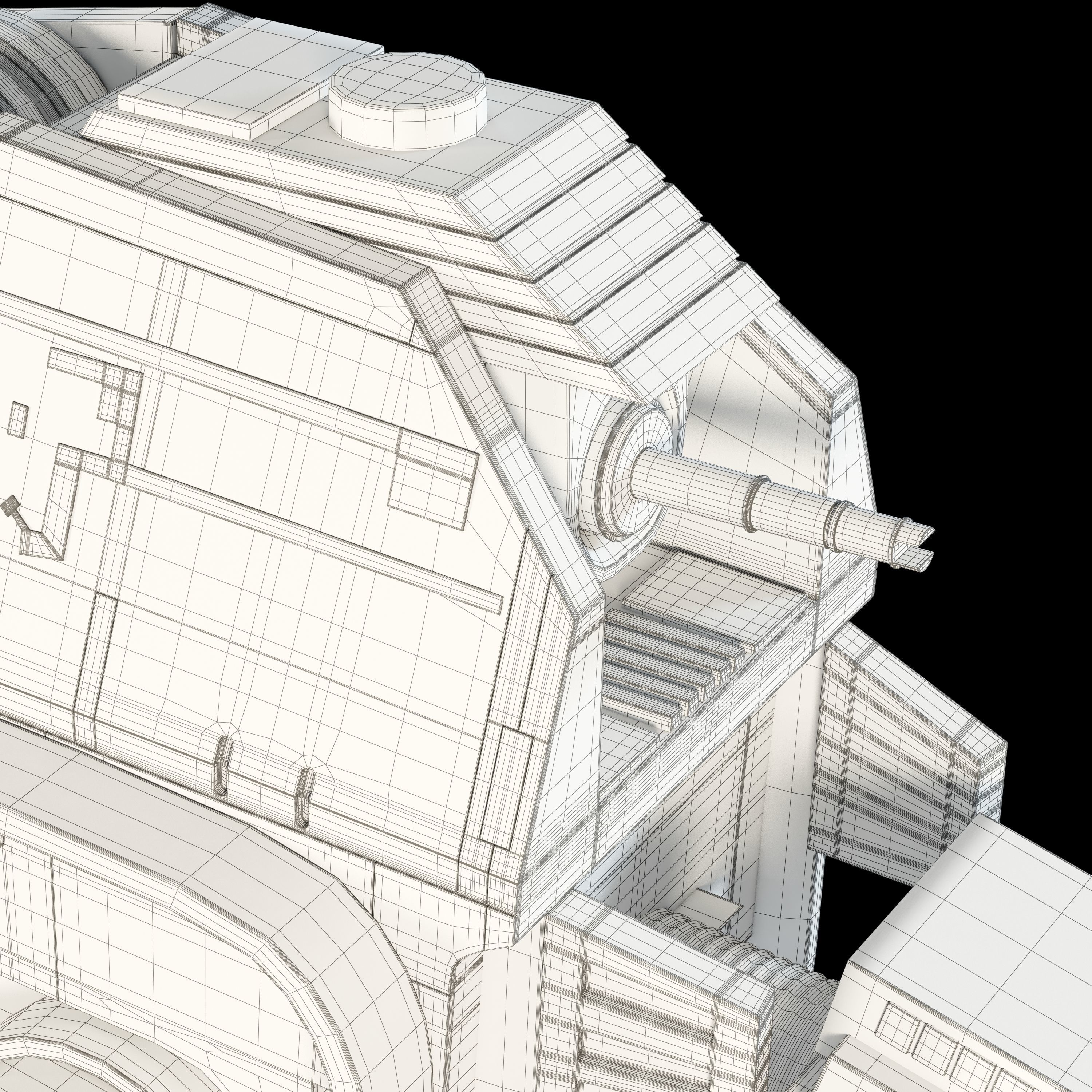 AT-M6 Star Wars All Terrain MegaCaliber Six 3D model_35