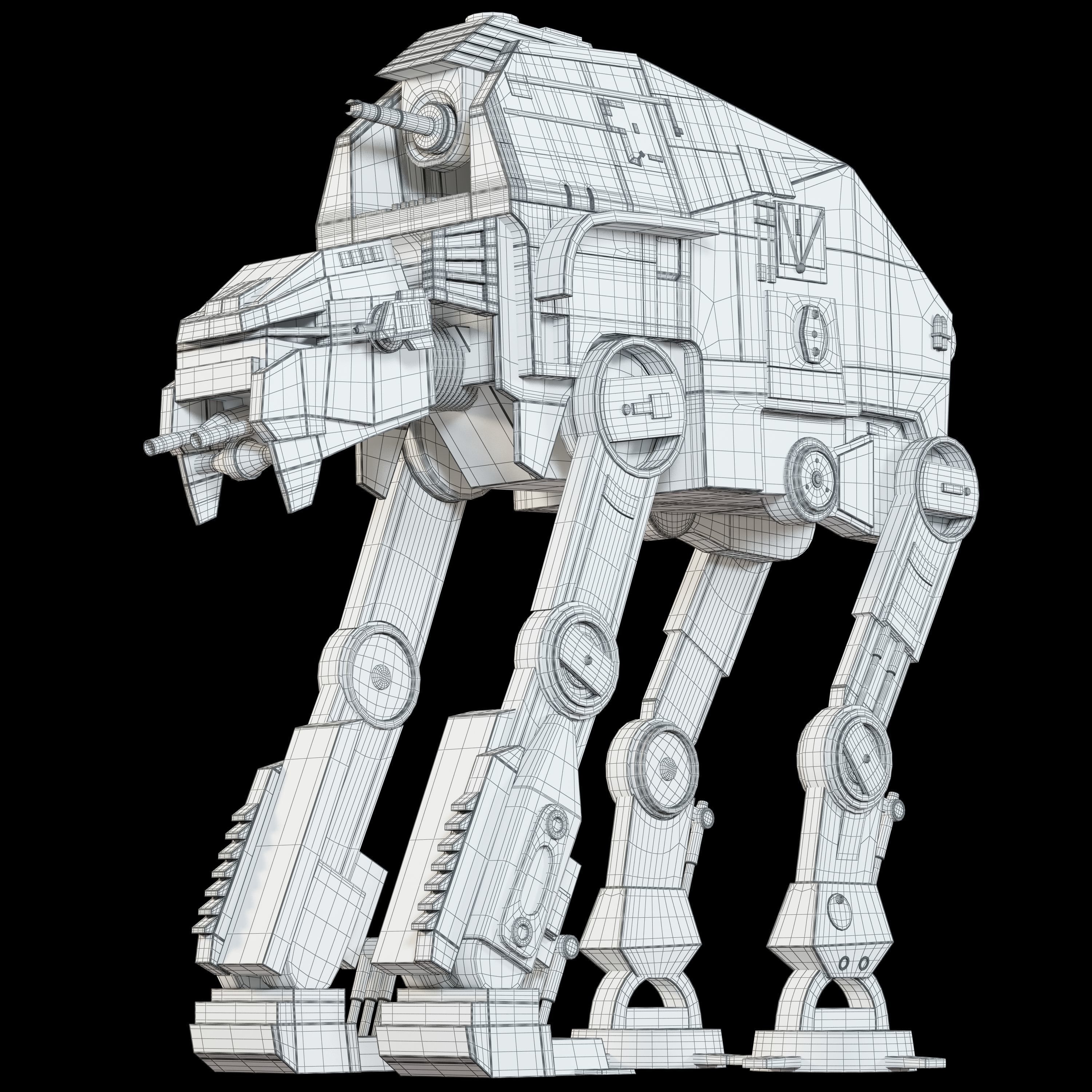 AT-M6 Star Wars All Terrain MegaCaliber Six 3D model_21