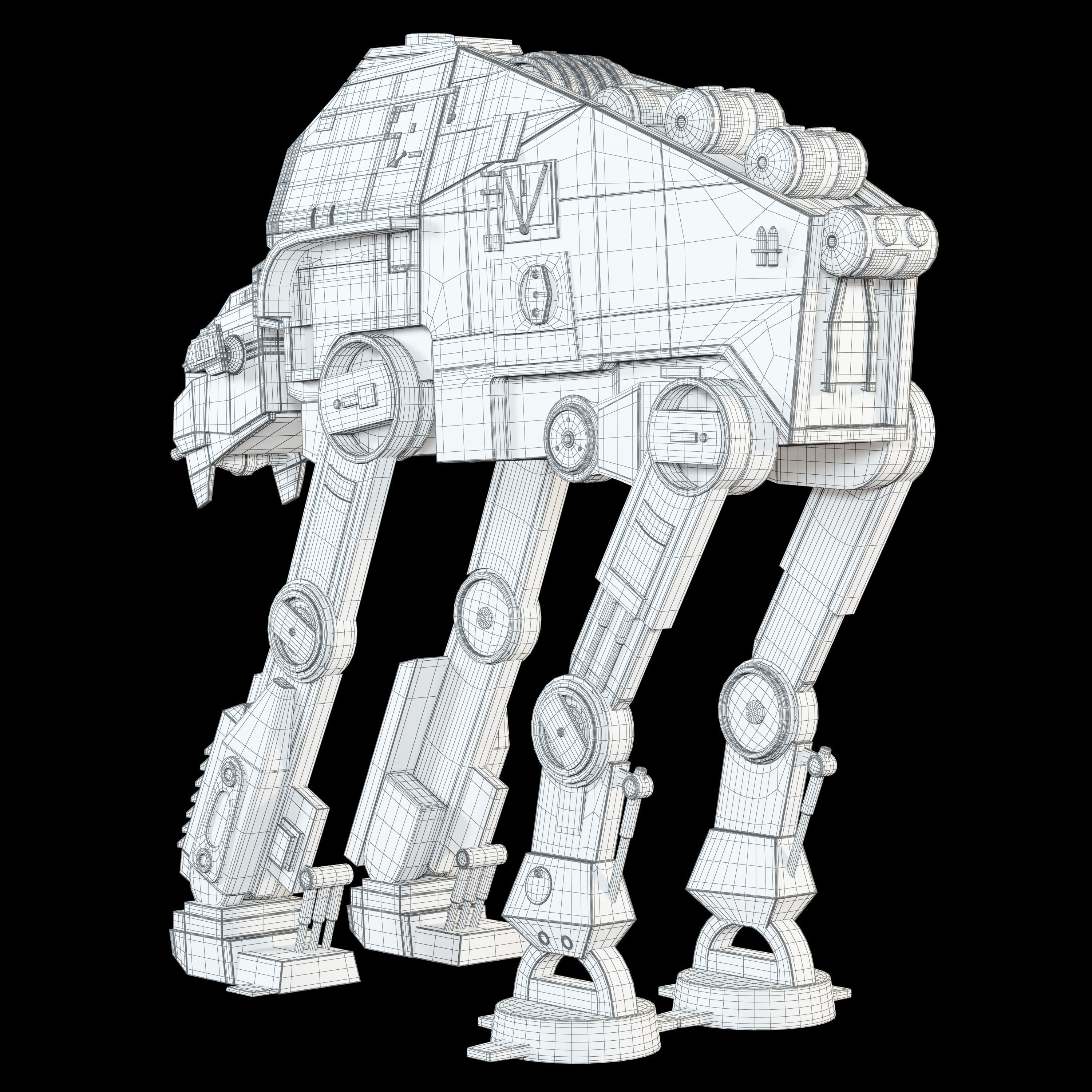 AT-M6 Star Wars All Terrain MegaCaliber Six 3D model_25