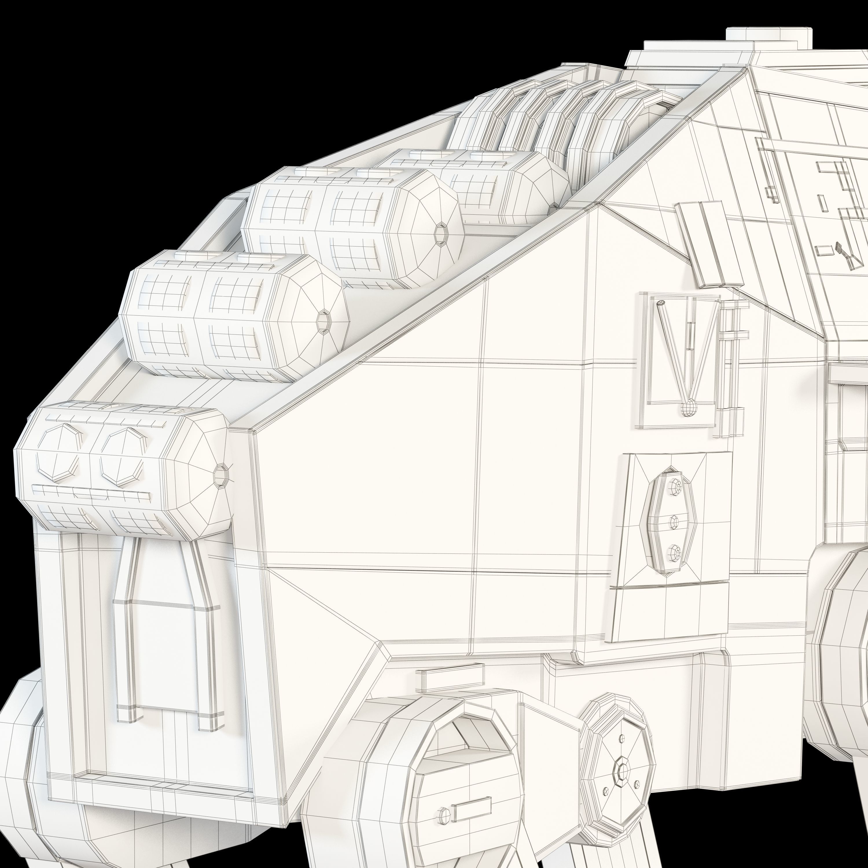 AT-M6 Star Wars All Terrain MegaCaliber Six 3D model_28