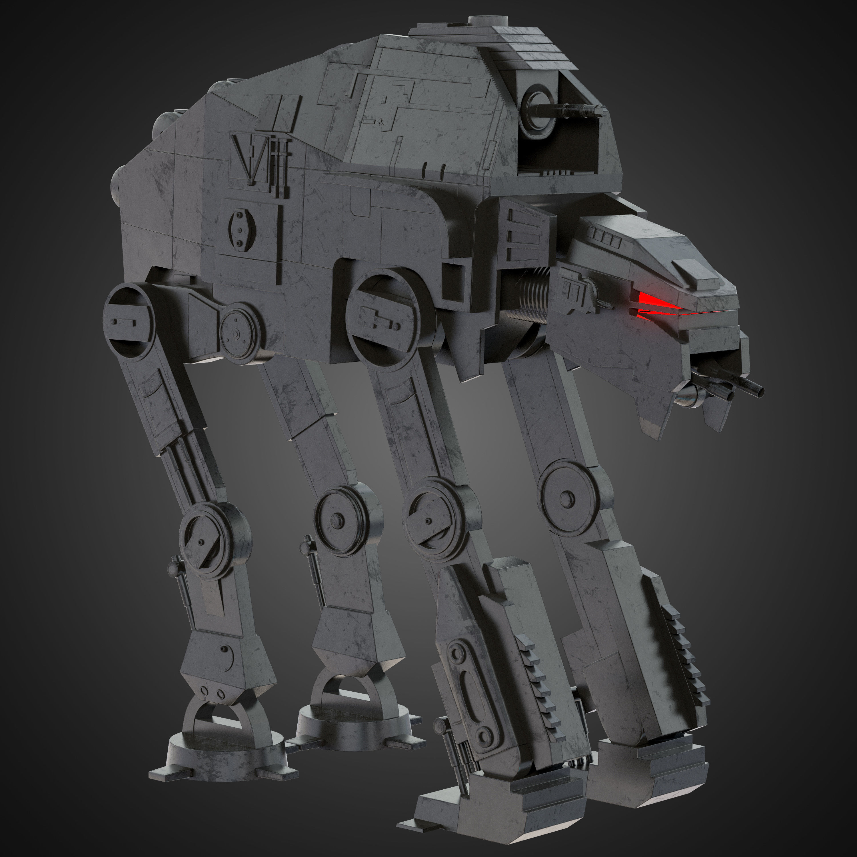 AT-M6 Star Wars All Terrain MegaCaliber Six 3D model_2