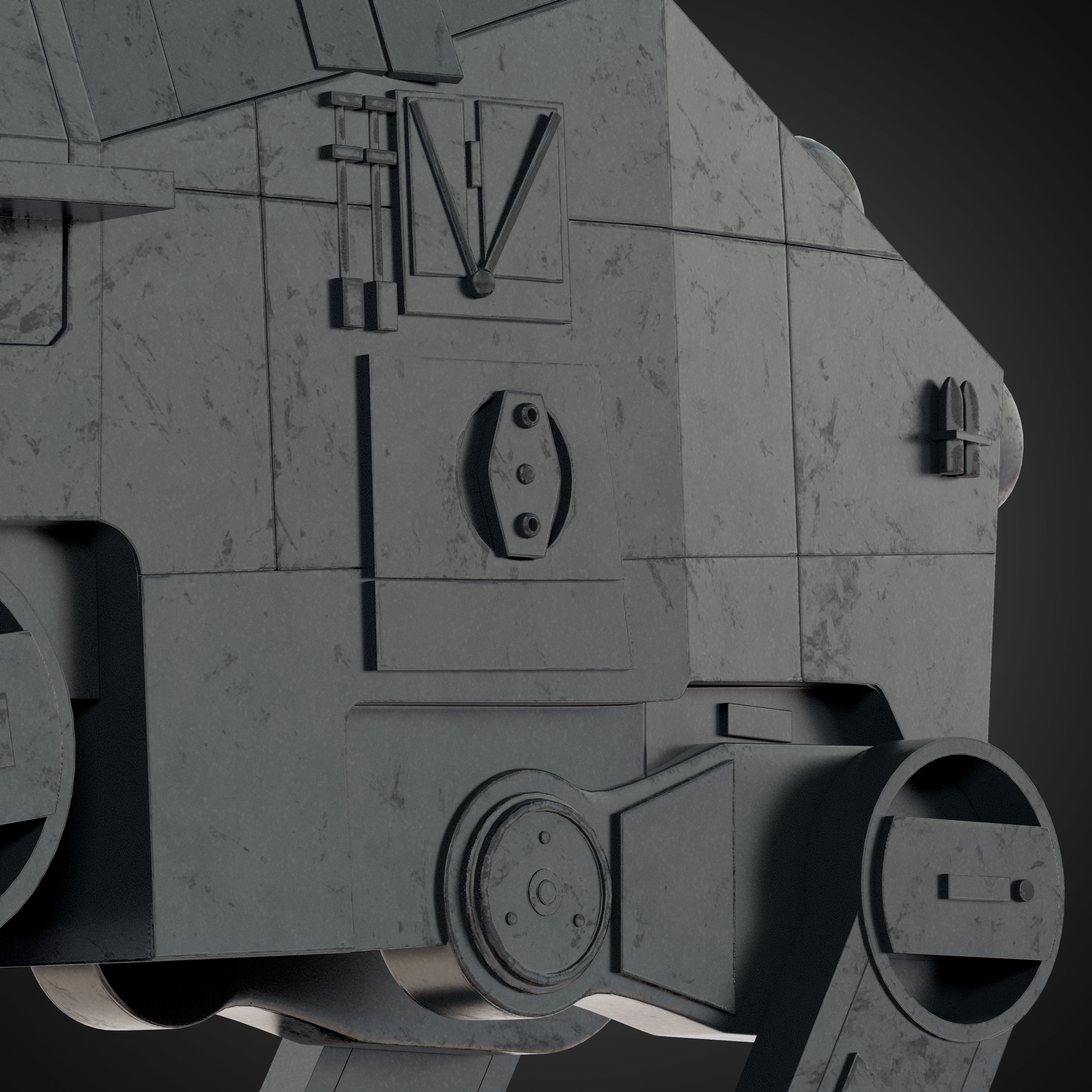 AT-M6 Star Wars All Terrain MegaCaliber Six 3D model_15