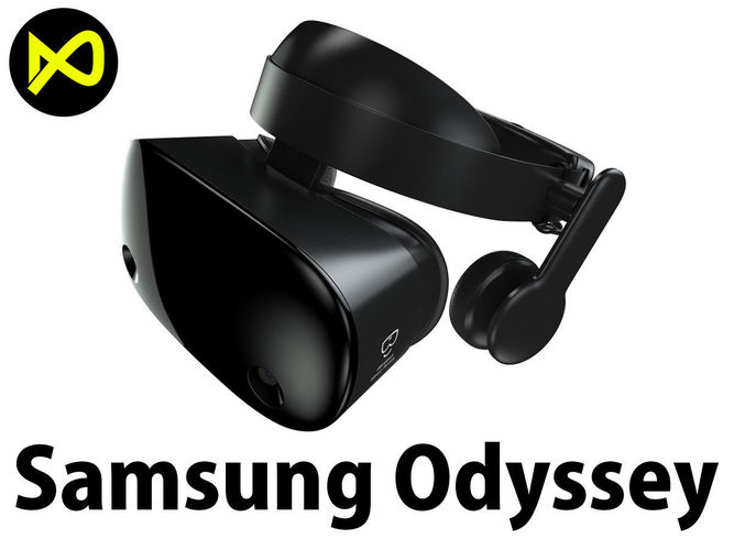 Samsung Odyssey Windows Mixed VR Headset 3D model