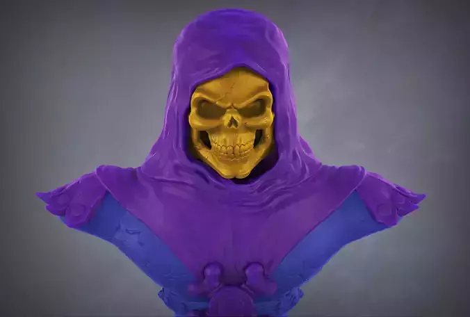 Skeletor Bust