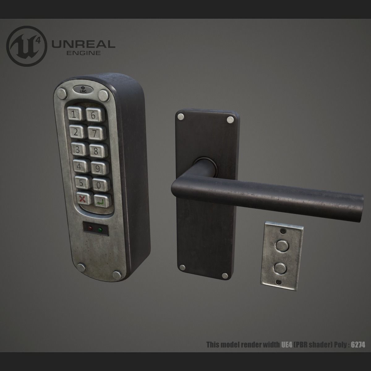 Keypad Lock Asset