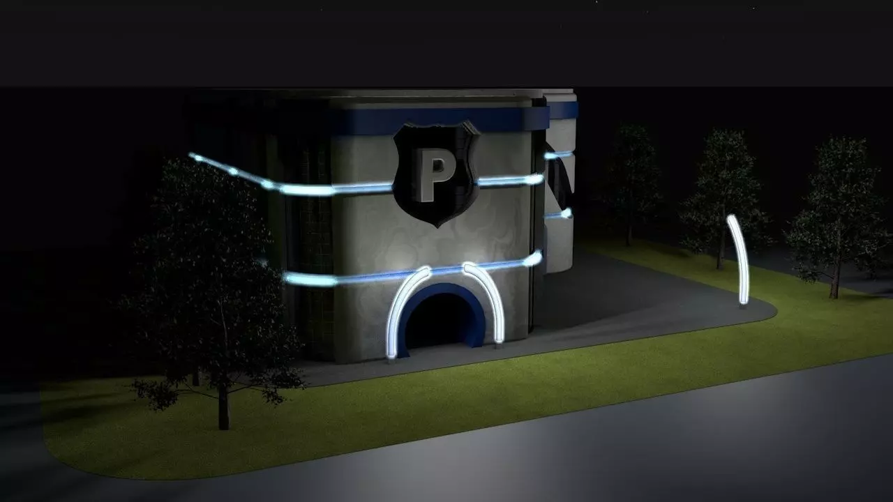 Phalanx Police Station 3D model