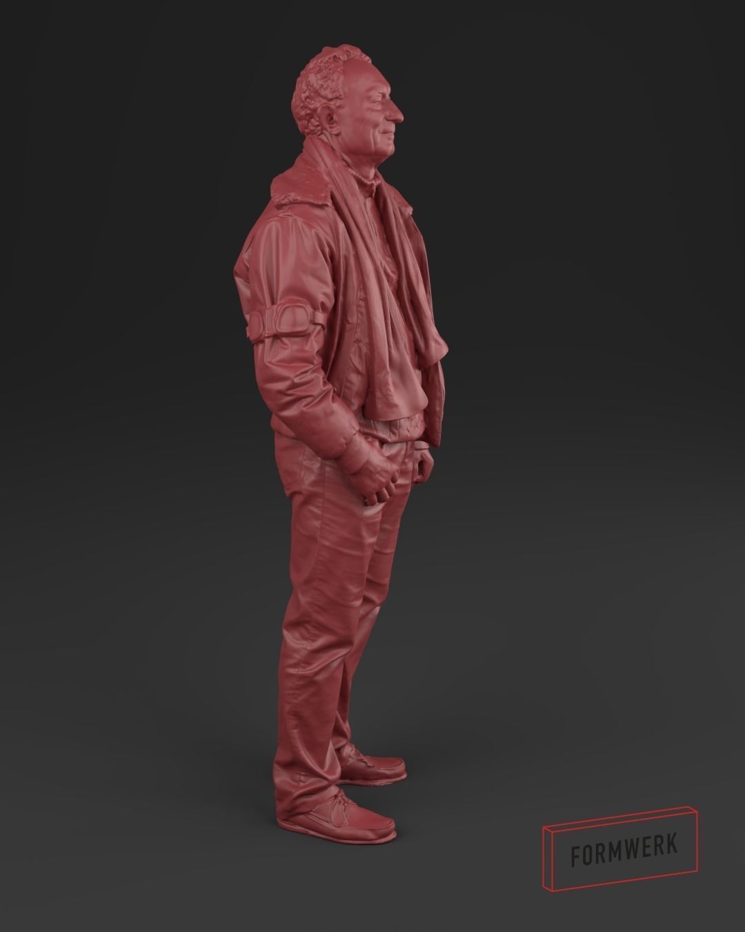 men 02 Pilot - 3D scan printable 3D print model_5