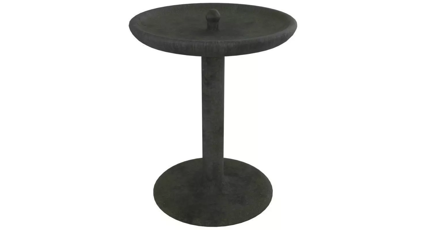 Bird Bath 1 Low-poly 3D model_0