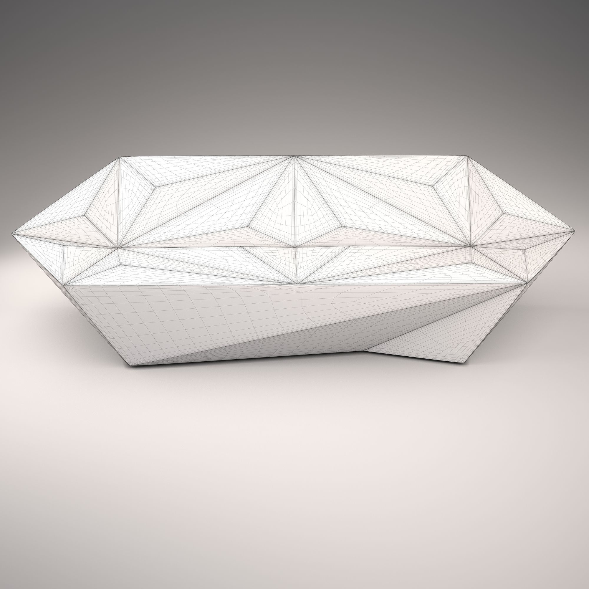 Gemma Sofa Moroso Expands the Gemma Collect by Daniel Libeskind 3D model_11