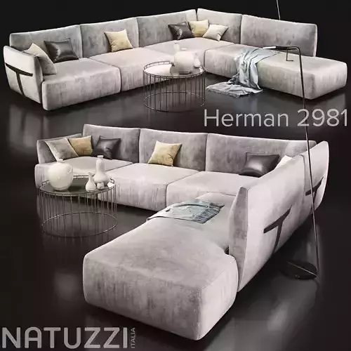 Sofa natuzzi herman 2981