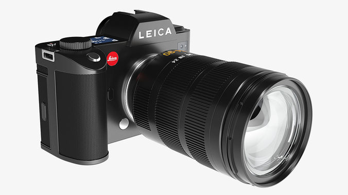 Leica SL Digital Camera with Optical Lens 3D model