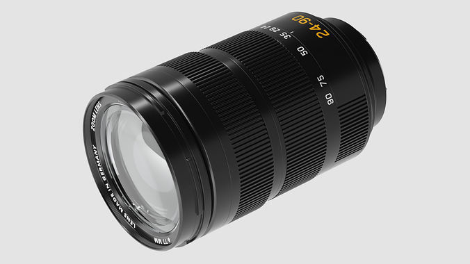 Lens 3D model 3D model