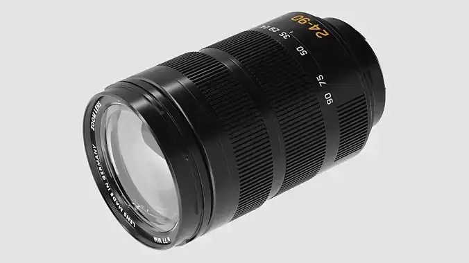 Lens 3D model 3D model