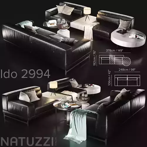 Sofa Natuzzi Ido var