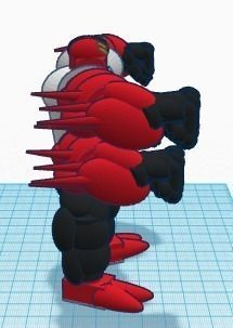 Ben 10 Reboot Fourarms 3D print model