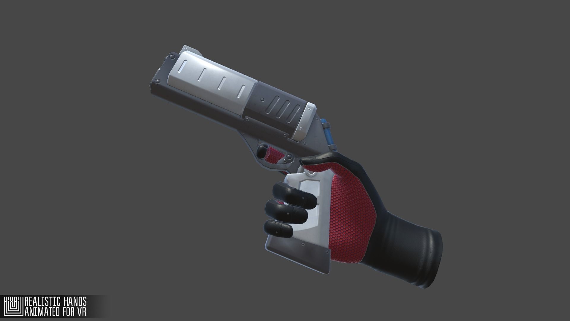 Realistic Hands - animated for VR Low-poly 3D model_17