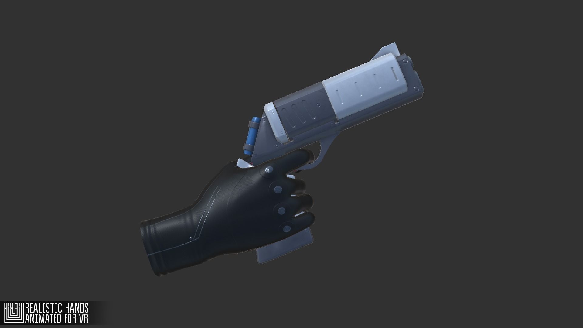 Realistic Hands - animated for VR Low-poly 3D model_12