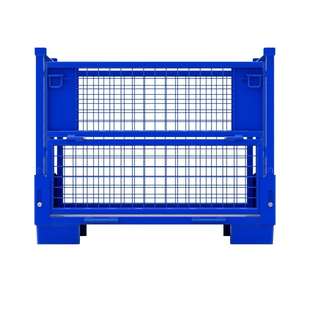 Collapsible Transportation Box Pallet 3D model_9