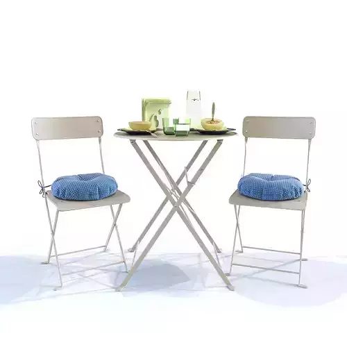 Saltholmen folding table and chairs