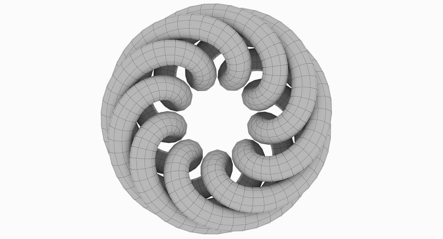 Math Object 0054 3D print model_4