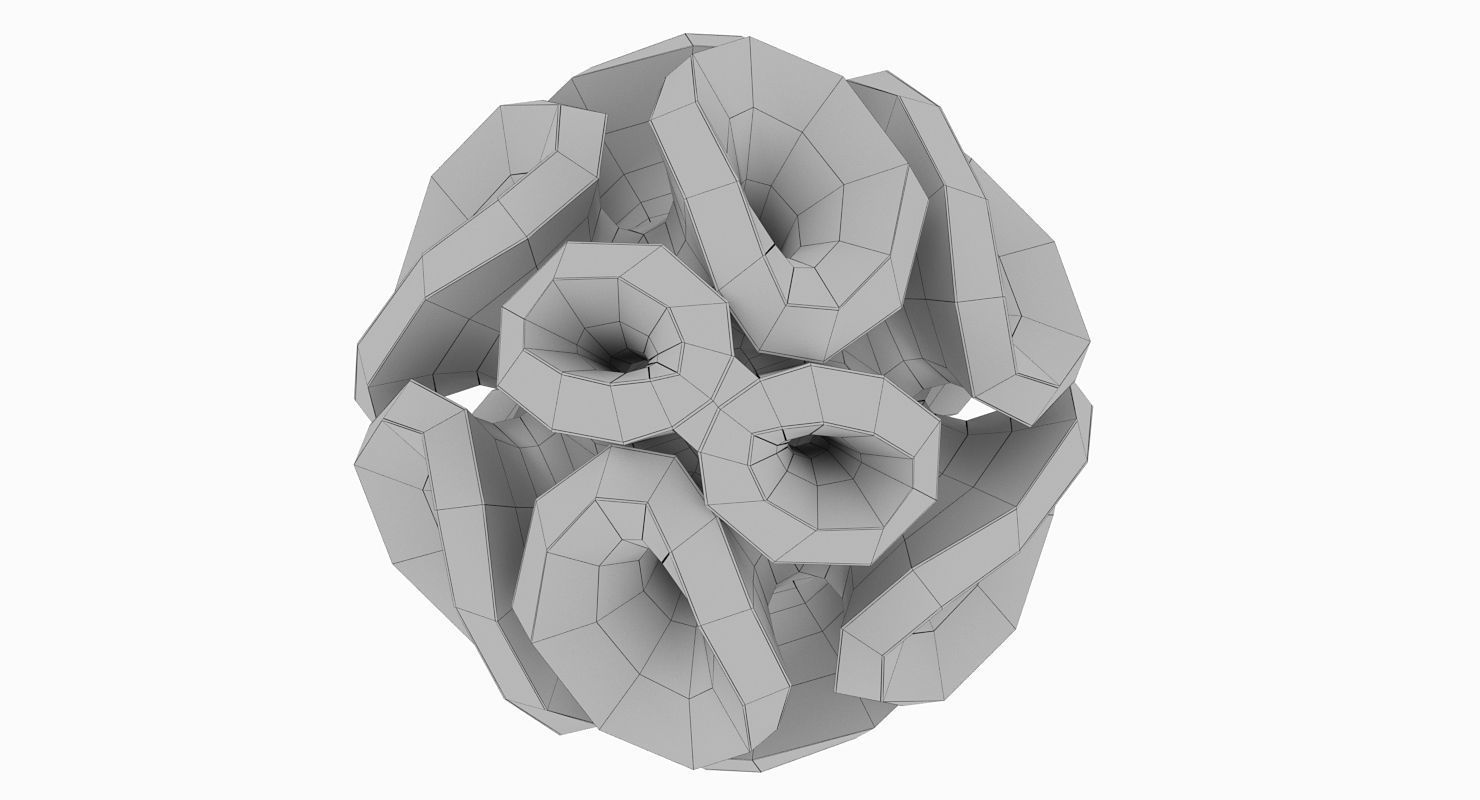 Math Object 0055 3D print model_4
