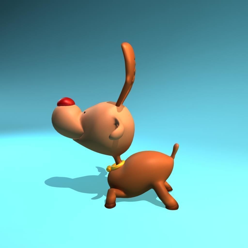 Deer Full Rigged Low-poly 3D model_2