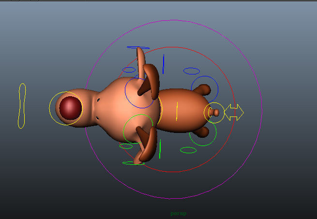 Deer Full Rigged Low-poly 3D model_18