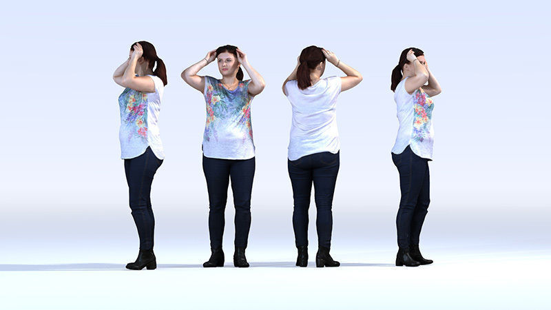 Dosch 3D - People - Casual Vol4 3D model_7