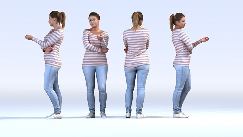 Dosch 3D - People - Casual Vol4 3D model_10