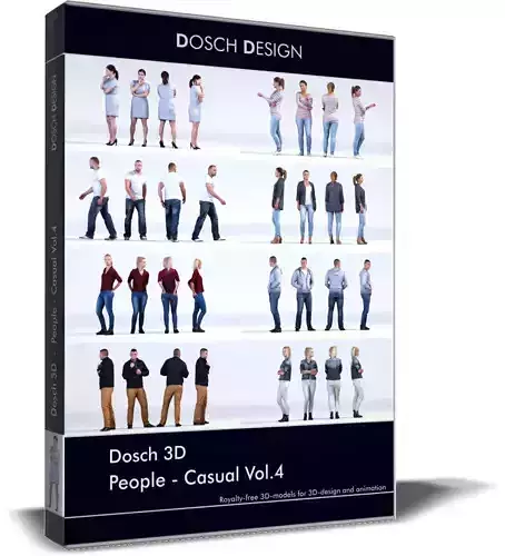 Dosch 3D - People - Casual Vol4