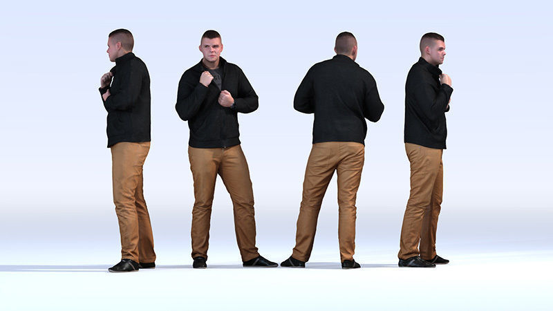 Dosch 3D - People - Casual Vol4 3D model_11