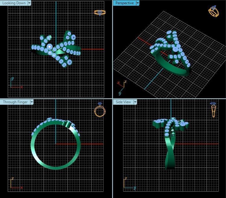 Ring R0585 3D print model_2