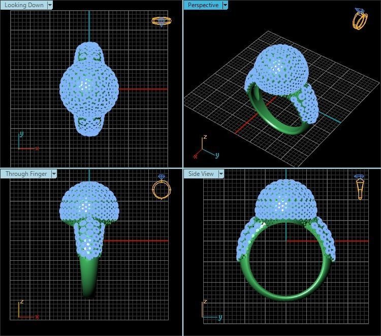 Ring R0587 3D print model_2