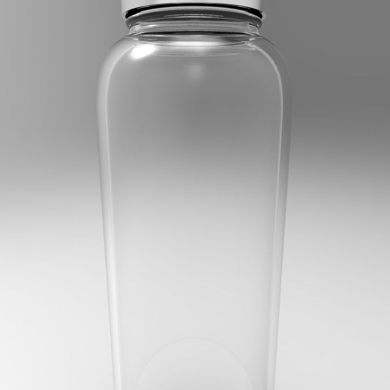 3D STL model of a bottle 3D model_1