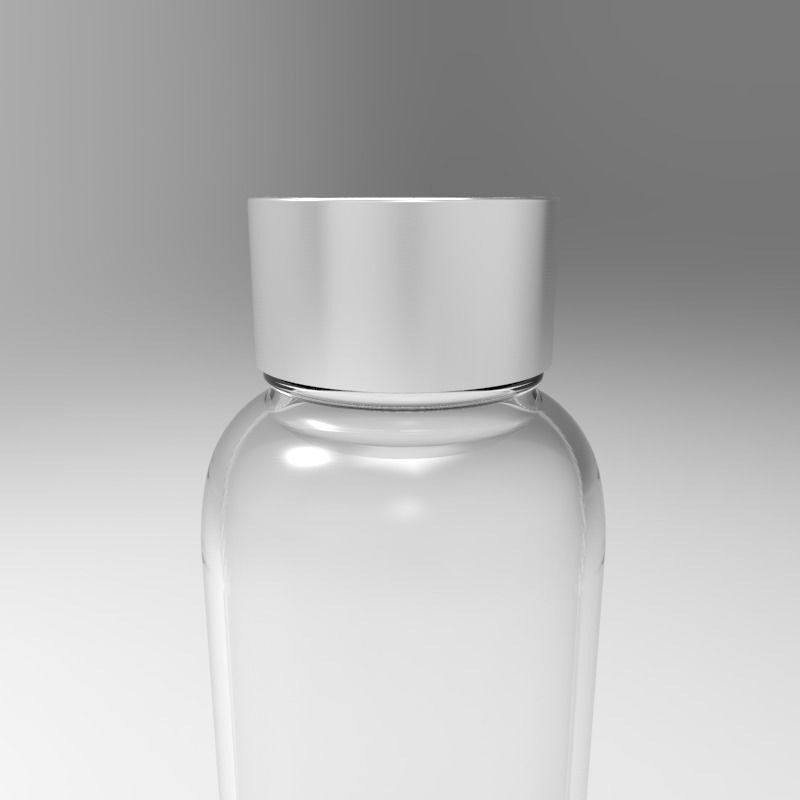 3D STL model of a bottle 3D model_0
