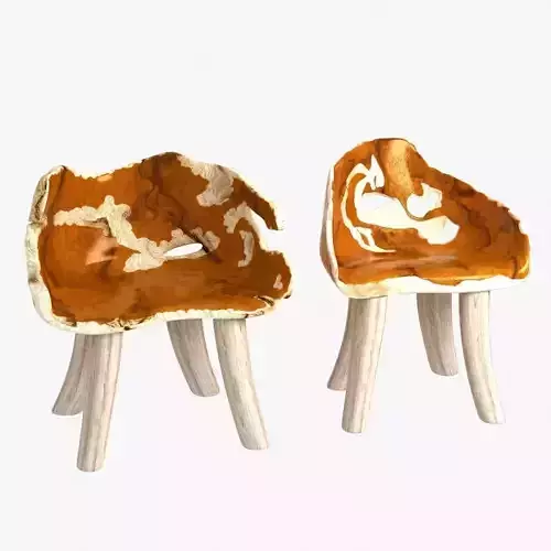 blaxsand teak root chairs