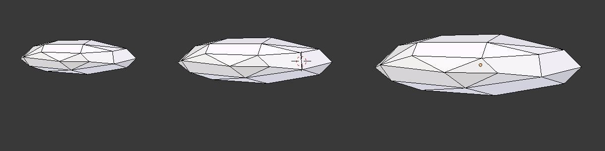 Low Poly Clouds pack Low-poly 3D model_9