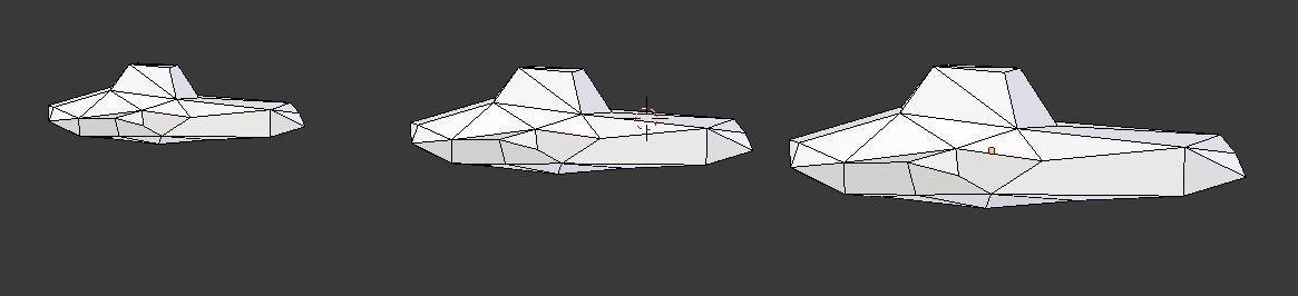 Low Poly Clouds pack Low-poly 3D model_11