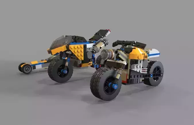 Lego Motorcycles pack 2