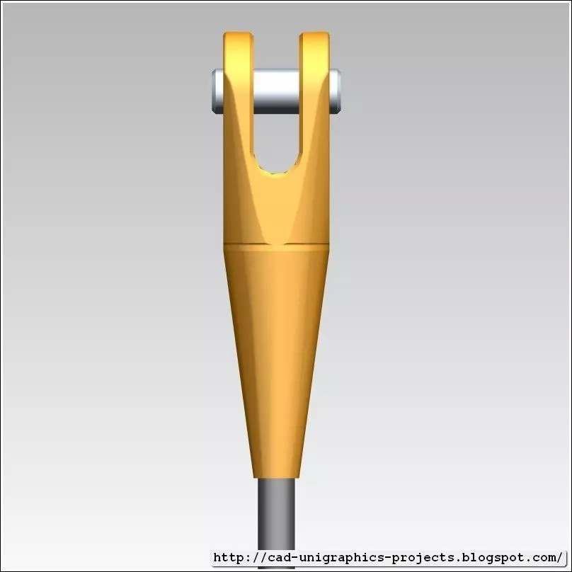 TOWER CRANE -Cable conector- Free 3D model