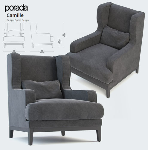 Porada Camille  3D model