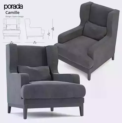 Porada Camille  3D model