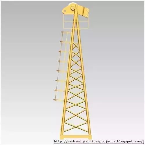 TOWER CRANE -Apex- Free 3D model