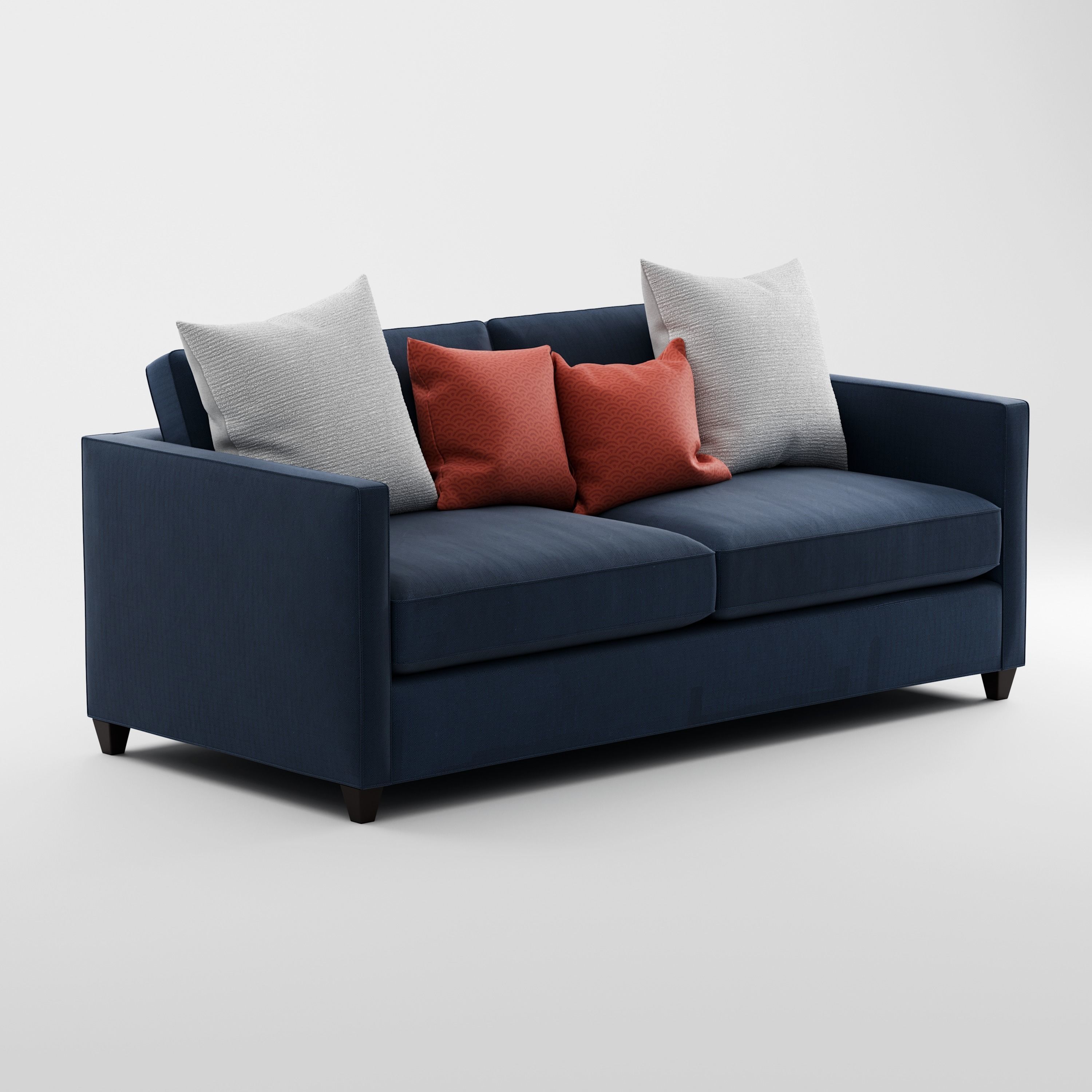 Crate and Barrel Dryden Apartment Sofa 3D model_6