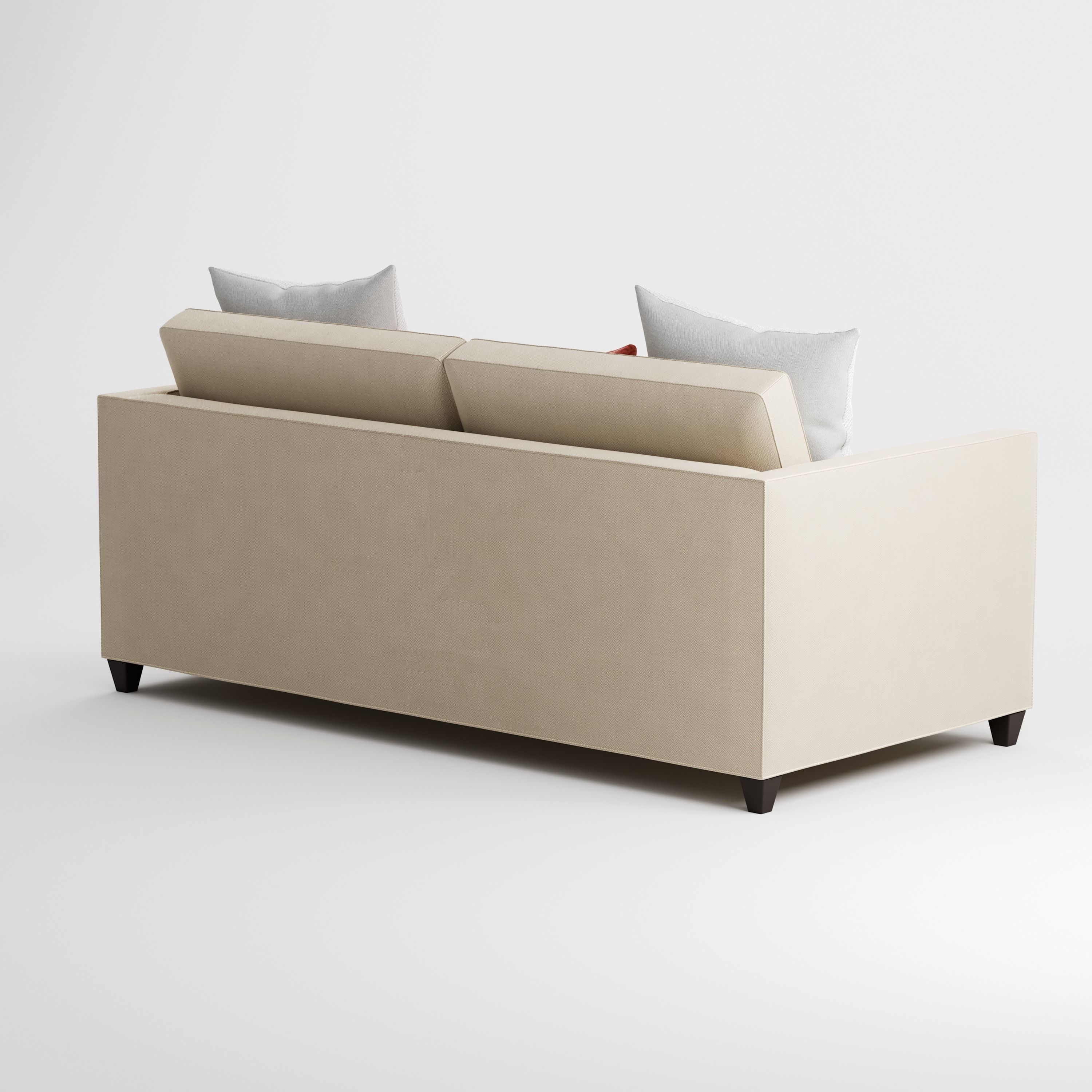 Crate and Barrel Dryden Apartment Sofa 3D model_13