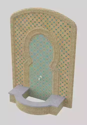 MOROCCAN FOUNTAIN WATER FEATURE