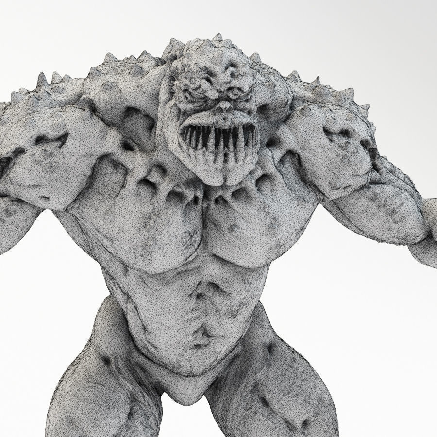 Green Monster 3D print model_5